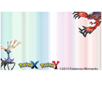 Pokémon X and Y (Stationery 1) - Swapnote