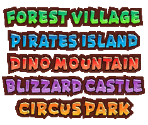 Area Names - Billy Hatcher and the Giant Egg