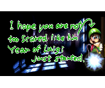 Miyamoto - Year of Luigi (Luigi's Mansion Dark Moon) - Swapnote