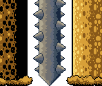 Pillar & Skewer - Super Mario World