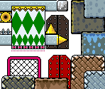Castle / Fortress Tileset - Super Mario World