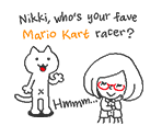 Nikki - Favorite Mario Kart character - Swapdoodle