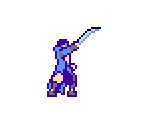 Zangetsu (2P) - Bloodstained: Curse of the Moon 2