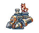 Hachi - Bloodstained: Curse of the Moon 2