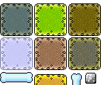 Underground / Underwater Tileset - Super Mario World