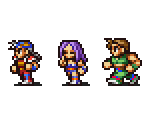 Battle Sprites - Final Fantasy II