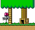Yoshi's House Tileset - Super Mario World