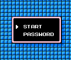 Menus - Mega Man 2