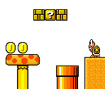 Stage 1 - Objects & Enemies - Mario 3: Around the World (Bootleg)