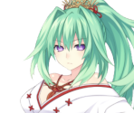 Green Heart (Tengan Shrine Maiden) - Neptunia & Friends / Mainichi Compile Heart