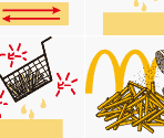 French Fry Tutorial Images - McDonald's eCrew Development Program (JPN)