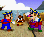 Saber Swipes - Mario Party 2