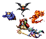 Popoi, Undine, Salamando, Sylphid & Shade - Last Cloudia