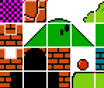 Super Mario Bros. Tileset - Mari0