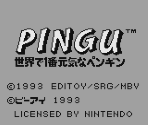 Intro Screen - Pingu: Sekai de Ichiban Genki na Penguin (JPN)