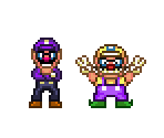Wario & Waluigi (Super Mario World-Style) - Mario Customs
