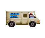 Mario Brothers Plumbing Van (SMB Movie) - Mario Customs