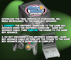 GBA Download Screens - GameCube Preview Disc