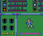 Weapons Menu - Mega Man X