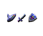 Item Icons (Spaceworld '97 Prototype) - The Legend of Zelda: Ocarina of Time