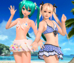 Project Diva X × Dead or Alive Xtreme 3 - PlayStation Vita Themes