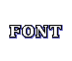 Title Card Font (Sonic Genesis, Expanded) - Sonic the Hedgehog Customs