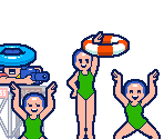 Swimmers and Photographer - Part Time UFO