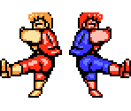 Bimmy and Jammy (NES-Style) - Double Dragon Customs