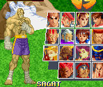 Character Select - Street Fighter Alpha 2