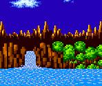 Green Hill Zone Background - Sonic Chaos (Fan Game)