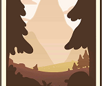 Wilderness Leaflet Front - Hilda Creatures