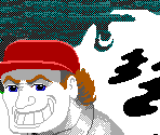 Title Screen - Dangerous Dave in: The Haunted Mansion