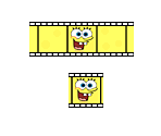 Banner and Memory Card Icon - SpongeBob SquarePants: Lights, Camera, Pants!