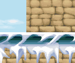 Chill Penguin Tileset - Mega Man X