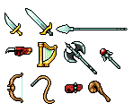 Weapons - Final Fantasy Dimensions