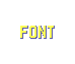 Sonic 1 Master System Results Screen Font (Expanded) - Sonic the Hedgehog Customs