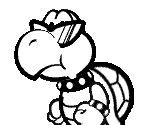 Blank Koopa - Super Paper Mario