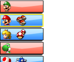 Racer Display (Teams Battle) - Mario Kart 7