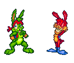 Character Select (Prototype) - Jazz Jackrabbit 2 / The Secret Files