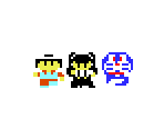 Overworld Characters - Doraemon: Giga Zombie no Gyakushū (JPN)