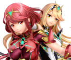 Pyra / Mythra (2 / 4, Pyra First) - Super Smash Bros. Ultimate