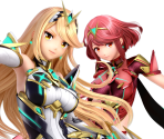 Pyra / Mythra (4 / 4, Mythra First) - Super Smash Bros. Ultimate