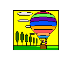 Hot Air Balloon - Sammy's Science House
