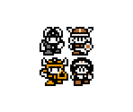 Overworld Characters - Seme COM Dungeon: Drururuaga (JPN)