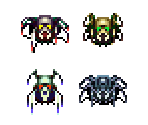 Widowmaker & Sand Spider & Wood Mite & Death Spider - Secret of Evermore