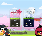 Episode Selection Screen - Angry Birds Fuji TV