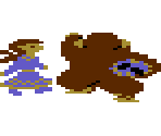 Pauline (Final + Prototype) - Donkey Kong (Atari 400)