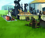 Backgrounds - Shoujo Mahou Gaku Little Witch Romanesque (JPN)