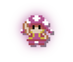 Toadette (Super Mario World Overworld-Style) - Mario Customs