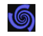 Dreamcast File Menu Icon - SEGA Swirl